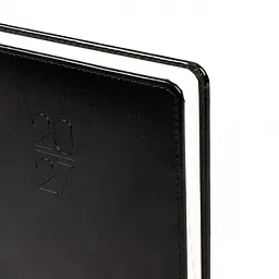 Щоденник діловий Leo Planner 2027 Vector А5 твердий чорний 368 сторінок (252760) - мініатюра 2