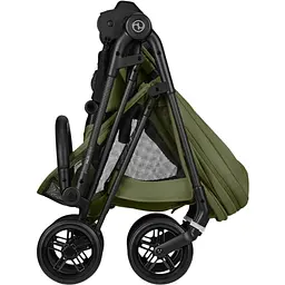 Візок Cybex Melio Carbon Moss Green з бампером (526000785) - мініатюра 8