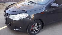 Дефлектор капоту мухобійка для ZAZ Forza/Chery Bonus 2009-