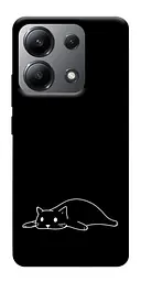 TPU чохол Demsky Lazy cat для Xiaomi Redmi Note 13 4G