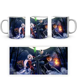 Кухоль GeekLand The Nightmare before Christmas Жах перед Різдвом NBC 04 330 мл білий - мініатюра 4
