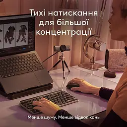Миша бездротова Logitech MX Anywhere 3S for Mac Space Grey (910-006947) - мініатюра 4