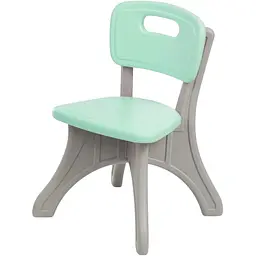 Дитячий столик з двома стільцями Bambi NEW TABLE-5 бежево-м'ятний - мініатюра 3