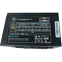БЖ 700W Casecom, 120mm, Modular, Box - мініатюра 3