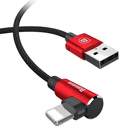 Кабель Baseus MVP Elbow Type Cable USB for IP 1.5 A 2 m Red (CALMVP-A09) - мініатюра 5