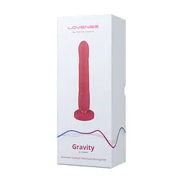 Вібратор Lovense Gravity 25.9 см червоний - мініатюра 8