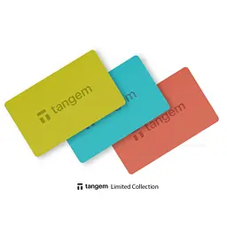 КриптогаманецьTangem Wallet 2.0 набір з 3 карт Vivid (TG128X3-V) - мініатюра 3