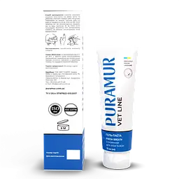Гель-паста Puramur з ензимами для зубів і ясен Fresh Breath 75мл - мініатюра 10