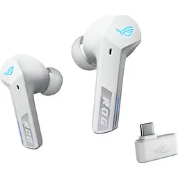 Навушники Asus ROG Cetra True SpeedNova White [90YH03Y0-BTUA10] [123334] - мініатюра 2