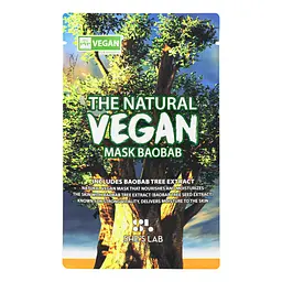 Маска для лица She's Lab The Natural Vegan Баобаб, 20 г