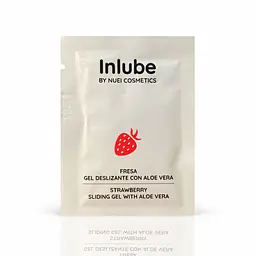САШЕТ Їстівний лубрикант на водній основі смак: полуниця INLUBE, 5 мл Nuei (Іспанія) Nuei SNU513376 102959