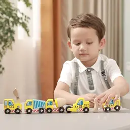 Набір New Classic Toys Будівельні транспортні засоби 5 шт. (11947) - мініатюра 2