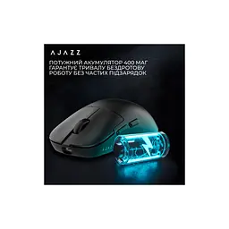 Мишка Ajazz AJ159PRO Wireless/Bluetooth/USB Charging Dock Black (AJ159-PRO-B) - мініатюра 10