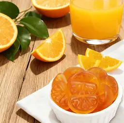 Жувальні цукерки Orion Soft Candy Orange Flavour 17г - мініатюра 4