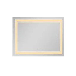 Дзеркало Qtap Cardinal 1000x800 з LED-підсвічуванням Touch, з антизапотіванням, з димером температури кольору (3000-6500K) QT0478C10080 - мініатюра 5
