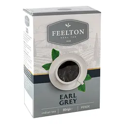 Чай чорний Feelton Earl Grey з ароматом бергамоту РЕКОЕ 90 г - мініатюра 2