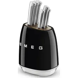 Набір ножів із 7 предметів SMEG KBSF02BL