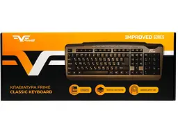 Клавіатура Frime Classic Keyboard Black-Silver USB (FKBB0323)