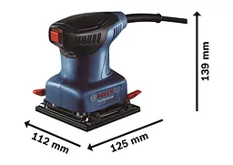 Шліфмашина вібраційна Professional GSS 140 A 220Вт Bosch teh0025510 - мініатюра 10
