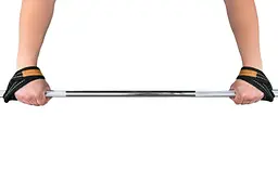 Лямки для тяги EasyFit Infinity для станової тяги (вісімки розмір L) (EF-8888-L) - мініатюра 4