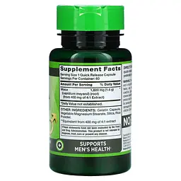 Мака Nature's Truth Maca 1600 мг 60 капсул швидкого вивільнення - мініатюра 2