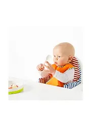 Набір ложок для годування IKEA 2 шт Біло-зелені дитячі - мініатюра 4