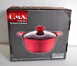 Каструля O.M.S. Collection 3120-24 см 4.5 л grey - мініатюра 10