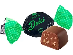 Цукерки КОНТІ 1кг "Dolci" з горіхом