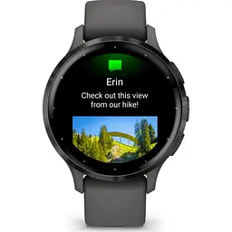 Смарт-годинник Garmin Venu 3S Slate Stainless Steel Bezel with Pebble Gray Case and Silicone Band [010-02785-00/50] [111834] - мініатюра 7