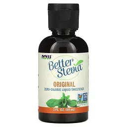 Замінник харчування NOW Better Stevia Original, 60 мл