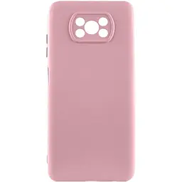 Чохол Silicone Cover Ummi Lakshmi Full Camera (AA) для Xiaomi Poco X3 NFC / Poco X3 Pro Рожевий / Pink Sand