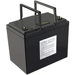 Акумуляторна батарея LiitoKala LiFePO4 12V100Ah, LCD - мініатюра 2