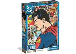 Пазл Clementoni Супермен, DC Comics (Superman DC Comics Puzzle - 1000 pcs.), 1000 ел. (37507)
