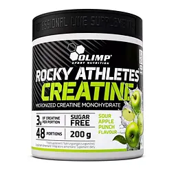 Креатин Olimp Sport Nutrition Rocky Athletes Creatine, 200 грам - Кисле яблуко
