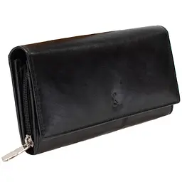 Гаманець жіночий шкіряний Semi Line RFID Black (P8264-0) - мініатюра 1