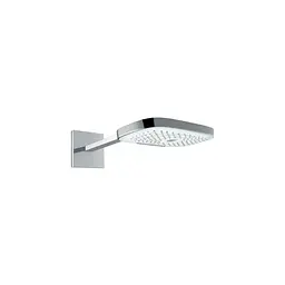 Верхній душ Hansgrohe Raindance Select E 300 3jet з тримачем хром білий 26468400, Хром - мініатюра 5