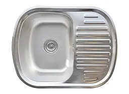 Кухонна мийка Romzha Vayorika 1.0C Satin RO43426, Сірий