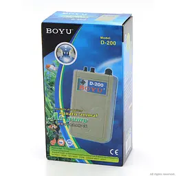 Компресор на батарейках BOYU Portable Air Pump (D-200) - мініатюра 1