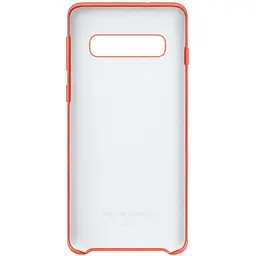 Чохол силіконовий Silicone Cover EF-PG973THEGRU для Samsung Galaxy S10 (6.1") Coral - мініатюра 2