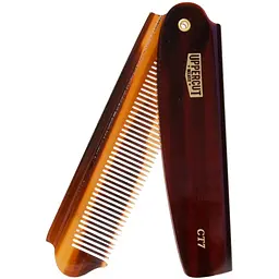Гребінець для волосся Uppercut Deluxe CT7 Tortoise Flip Comb - мініатюра 2