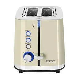 Тостер ECG ST 2766 Vintage Vanilla - мініатюра 2