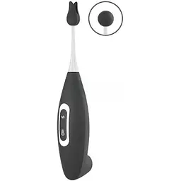 Вібратор для клітора Lovetoy IJOY Rechargeable Clit Pro 19 см чорний