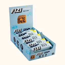 Протеїновий батончик (Fizi Bar Special) — 10 × 45 г, happy cookies