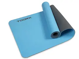 Килимок спортивний Toorx Yoga Professional TPE 183 х 60 х 0,6 см для йоги та фітнесу Azzurro/Antracite (MAT-183) - мініатюра 3