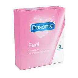 Презервативи Pasante Sensitive Feel, 3 шт