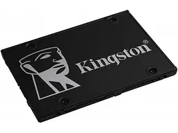 Накопичувач SSD 2TB Kingston KC600 2.5 SATAIII 3D TLC (SKC600/2048G) - мініатюра 2