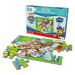 Пазл Paw Patrol дерев'яний 24 елементів (SM98489/6066932) - мініатюра 5