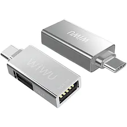 USB-хаб Wiwu T02 Pro Type-C Hub 2хUSB [51409] - мініатюра 2