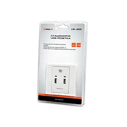 USB розетка REAL-EL Розетка USB (CW-202) - мініатюра 3