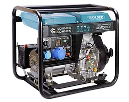 Генератор дизельний Konner&Sohnen 5/5.5 кВт KS 6100HDE - мініатюра 2